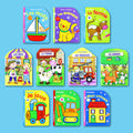 سلسلة بالون للرسم 10 كتب رسم وتلوين تعليمية للأطفال باللغة الفرنسية